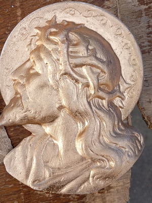 Plaster representation of Christ new
