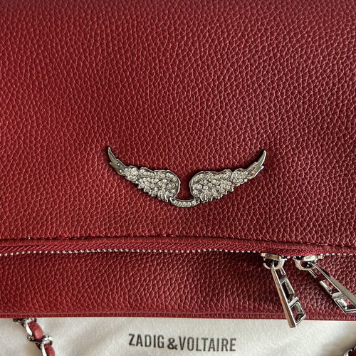 Zadig & Voltaire shoulder bag, red, like new