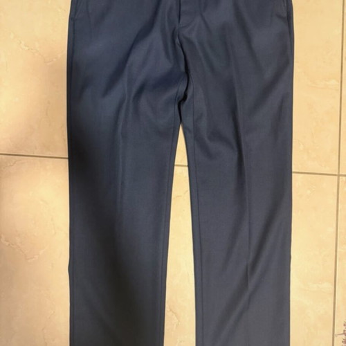 Berto Lucci men's suit pants blue like new size 48 L