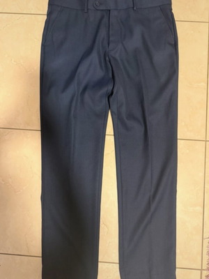 Berto Lucci men's suit pants blue like new size 48 L