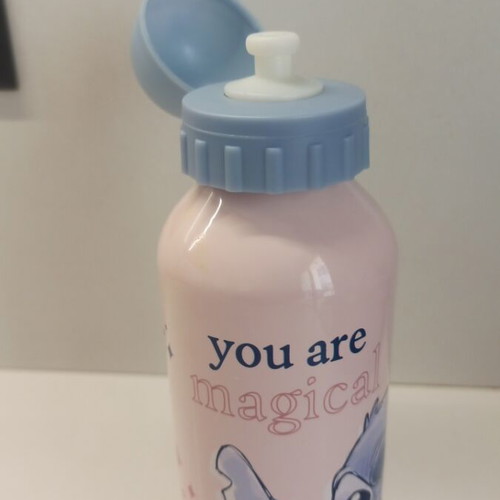 Disney Stitch Aluminum Kids Water Bottle 500ml like new
