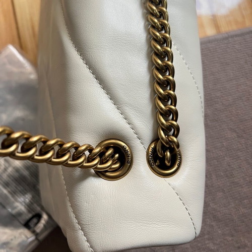 Pinko shoulder bag new, white cream