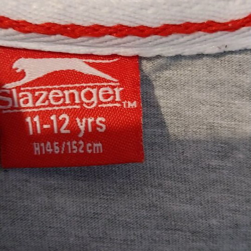 Slazenger T-shirt for boys 11-12 years like new, grey