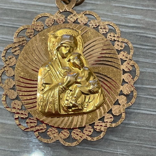 Gold 14k pendant used, 5 gr