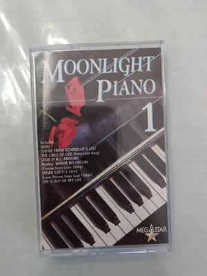 Carl Doy Moonlight Piano cassette used, jazz