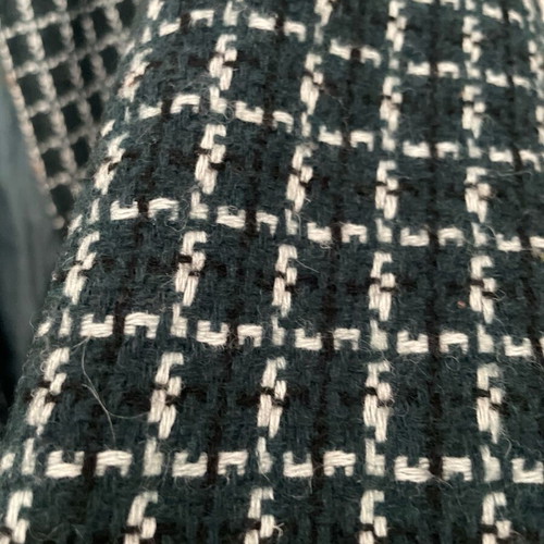 Attrattivo checked coat like new, size M, green