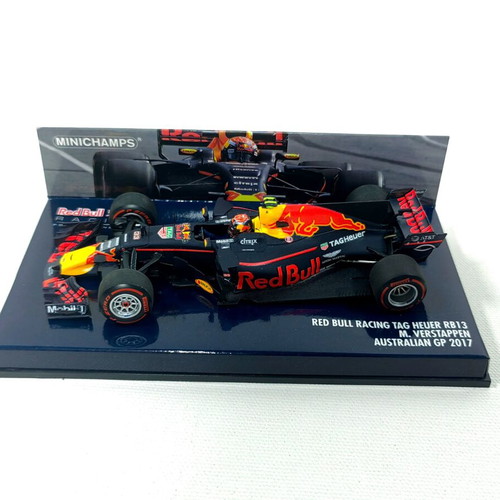 Red Bull Racing TAG Heuer RB13 #33 Verstappen 1:43 Minichamps model car new