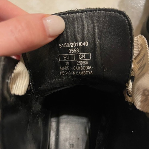 Zara ankle boots size 38 new, black