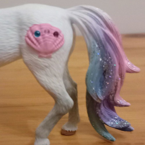 Sea Unicorn Mare figure like new from Schleich Bayala fantasy series