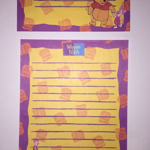 Winnie the Pooh letters like new
