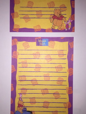 Winnie the Pooh letters like new