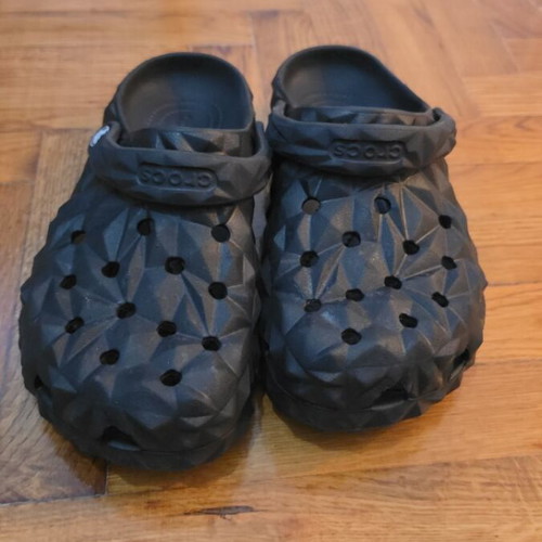 Crocs Geometrical clogs new, size 41-42, black