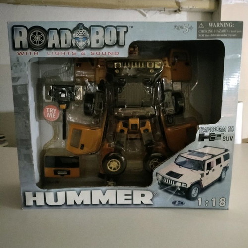 Roadbot Hummer remote control with transformation new