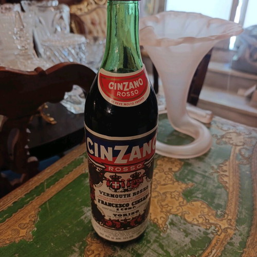 Cinzano Rosso 1977 collectible new, sealed, Boutaris bottling