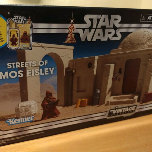 Star Wars Hasbro 3.75 Vintage Collection Streets of Mos Eisley playset Tatooine new