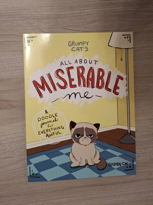 Grumpy Cat All About Miserable Me Doodle Journal new