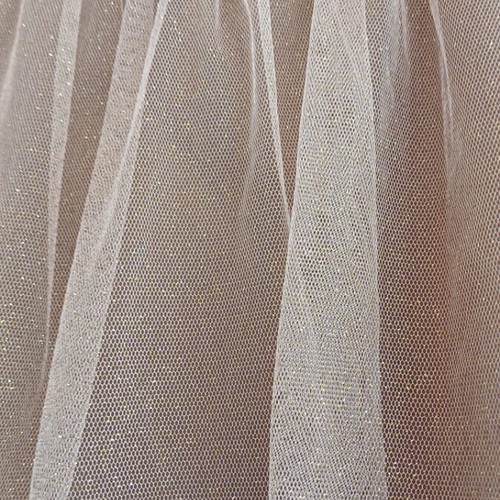 Zara girls tulle dress with gold glitter, size 4 years