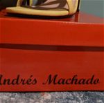 Andres Machado Γυναικείo πέδιλο, κίτρινο No43 (Andres Machado Yellow sandals)
