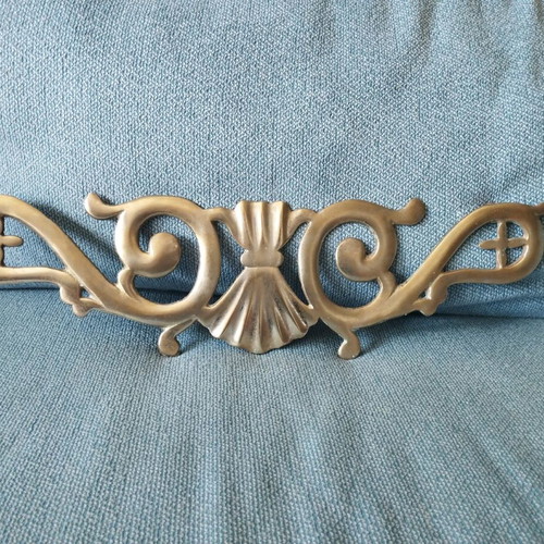 Bronze figure of old bed used, from 1950 era