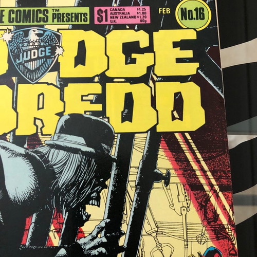 Judge Dredd #16 Quality Comics 1983 new, first edition