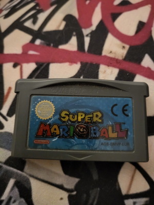 Super Mario Ball Game Boy Advance cartridge used