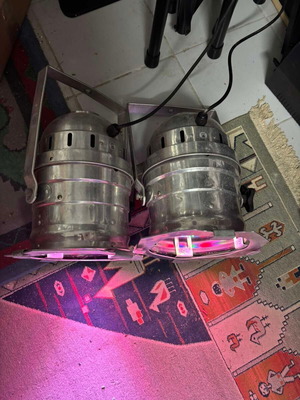 Φώτα Stairville Led PAR 64 μεταχειρισμένα, πακέτο 2 τεμαχίων