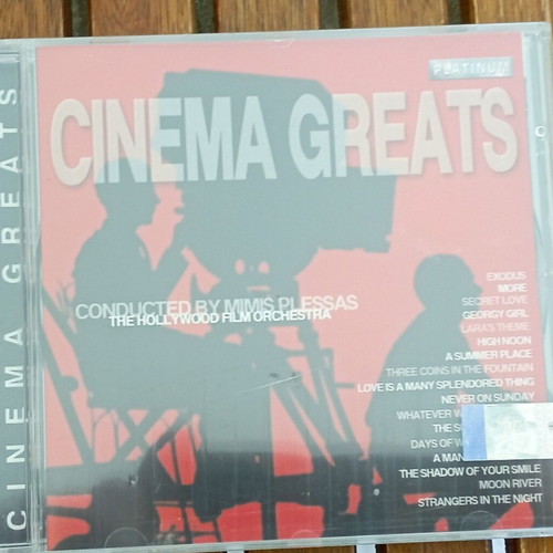 Cinema Greats CD new, conducted by Mimis Plessas