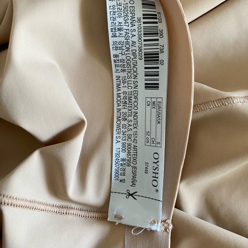 Oysho corset small size like new, beige