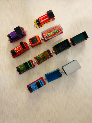 Thomas the Train used, different models