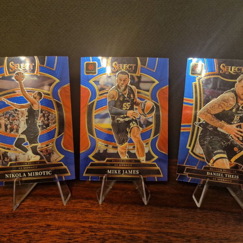 Panini Euroleague Select Monaco pack of 3 cards new