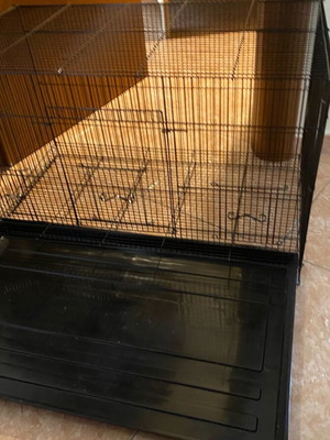 Parrot cage like new 46x77