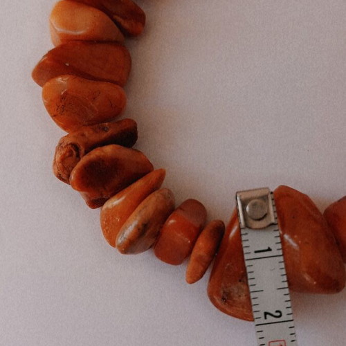 Royal amber bracelet 25 gm, raw natural