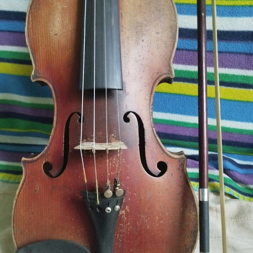 Violin A.Salvator Paris J.T.L. 1900's used with nice sound