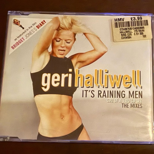 Geri Halliwell It's Raining Men The Mixes CD Single used