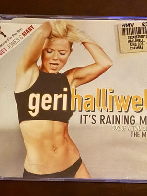 CD Single Geri Halliwell It's Raining Men The Mixes μεταχειρισμένο