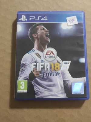 PlayStation 4 FIFA 18 used sports game