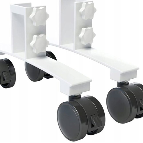 Universal bases with wheels for radiator set of 2 BR Bringer new