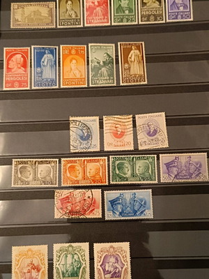 Italian stamps 1924-1942 like new, lot of 23