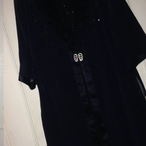 Dress and pashmina set Gioltzoglou used, blue, size 48
