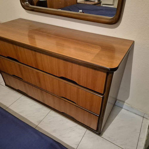 Two bedside tables and one dressing table used, good condition