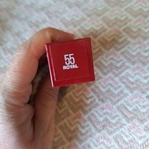 Maybelline Super Stay Vinyl Ink Lipstick No 55 Royal like new