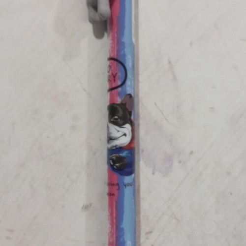 Magic pen with dog eraser 14.5cm new