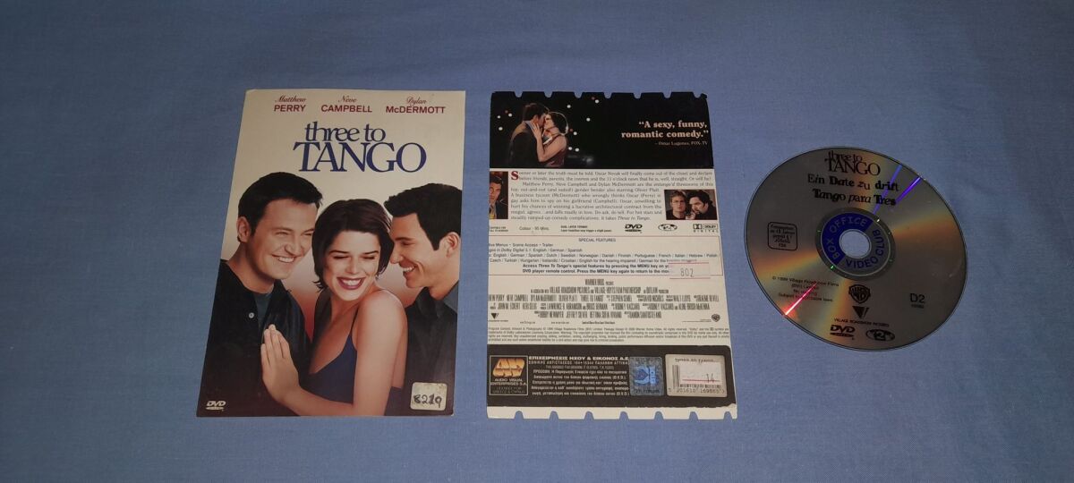 Three to Tango DVD used with subtitles - € 3,00 - Vendora.cy