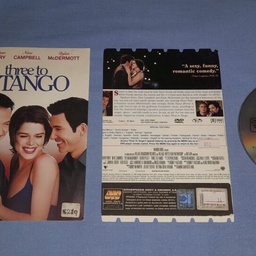 Three to Tango DVD used with subtitles
