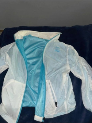 Admiral windbreaker new, size L, white and turquoise