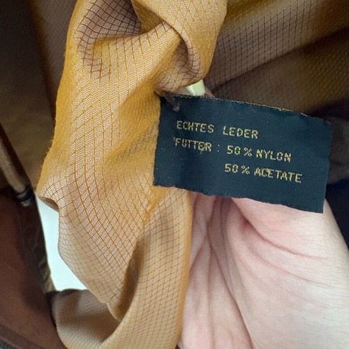 Yorn suede jacket like new, brown, size XXL
