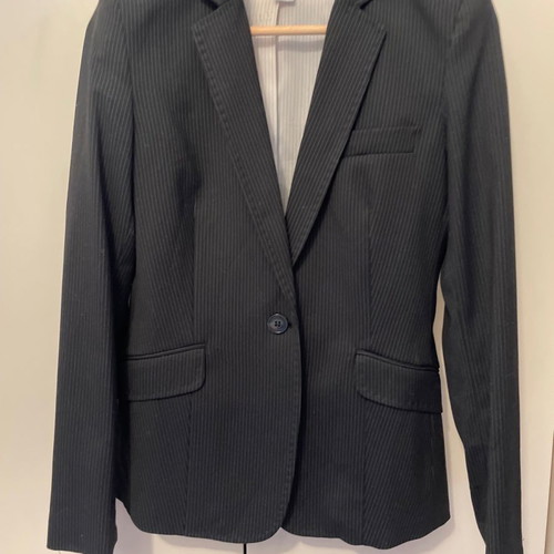 H&M blazer jacket with fine stripes, size 36 small