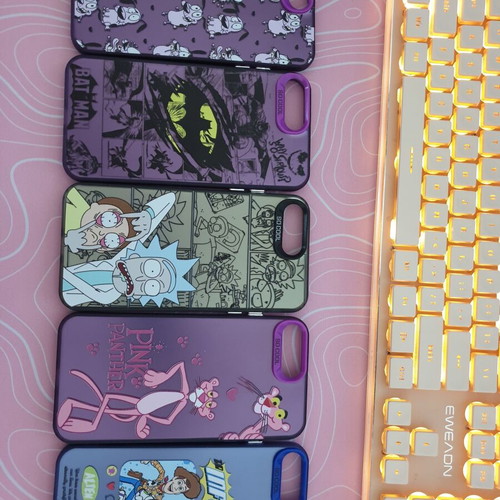 iPhone 7/8 Plus cases, set of 5, new