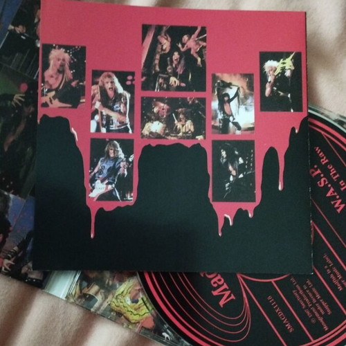 W.A.S.P. Live...In The Raw Diggi reissue like new, metal