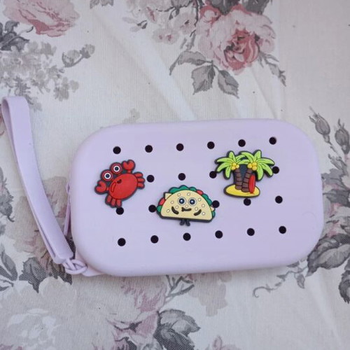 Lilac wallet like new, summer style for coins or small items